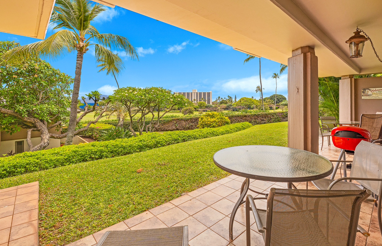 Maui Eldorado Vacation Rentals K-112 Lanai